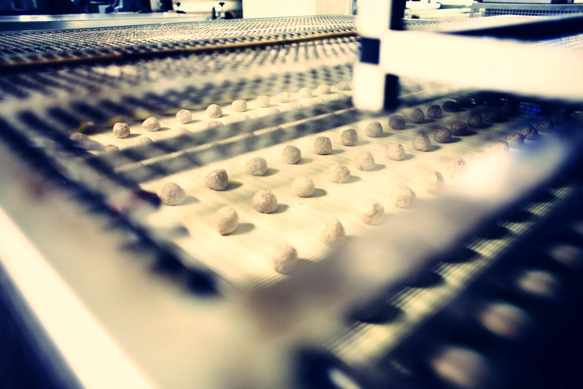 Filtro de aire en la producción de alimentos